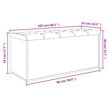 Storage Bench Engineered Wood