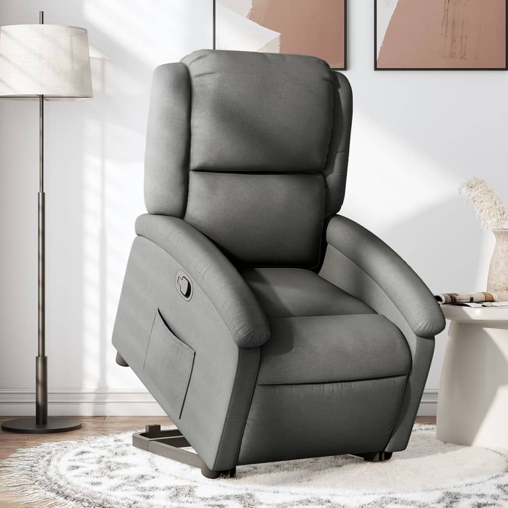 Electric Stand Up Recliner Chair Fabric