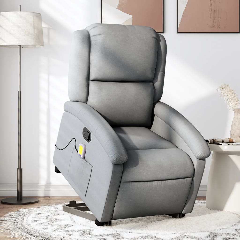 Electric Stand Up Recliner Chair Fabric