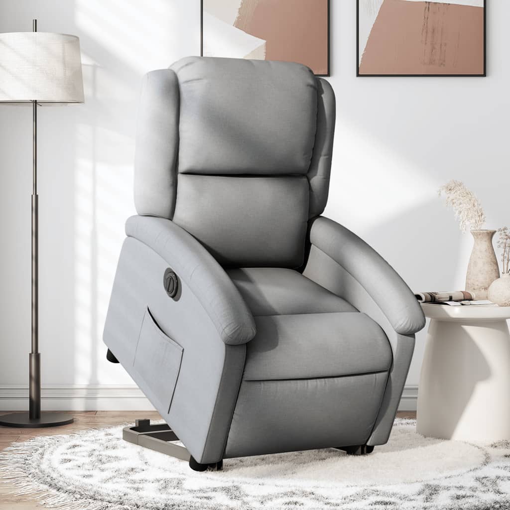 Electric Stand Up Recliner Chair Fabric