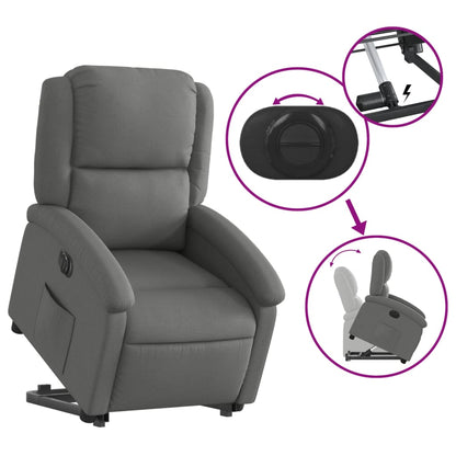 Electric Stand Up Recliner Chair Fabric