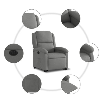 Electric Stand Up Recliner Chair Fabric