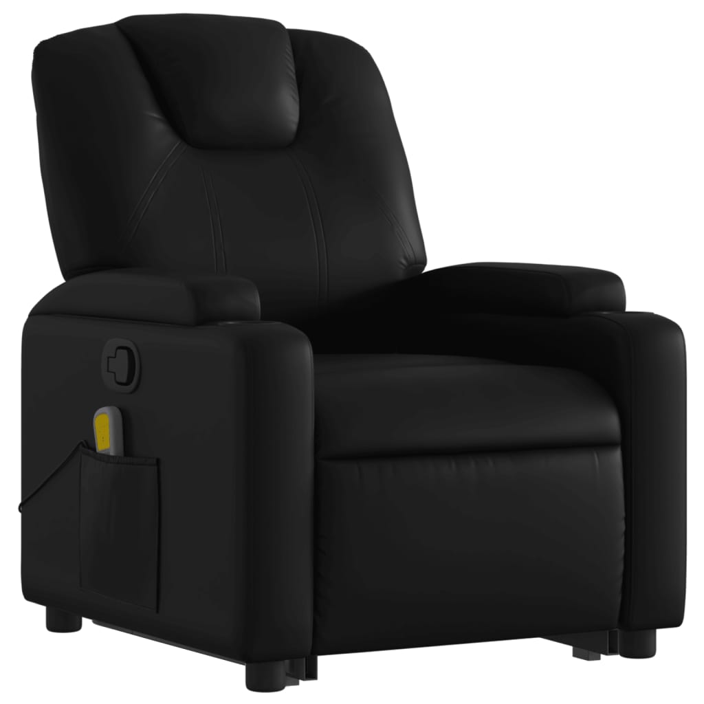 Stand Up Massage Recliner Chair Faux Leather