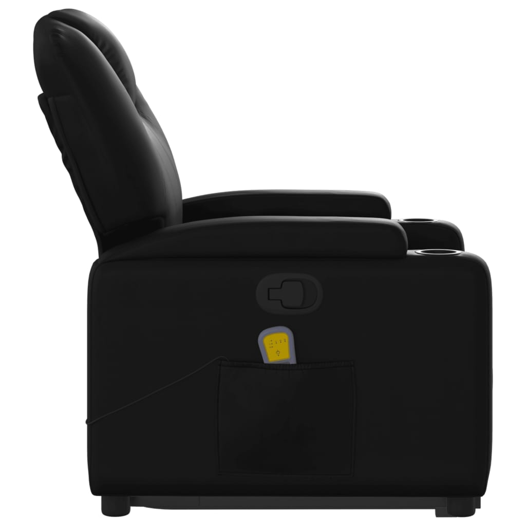 Stand Up Massage Recliner Chair Faux Leather