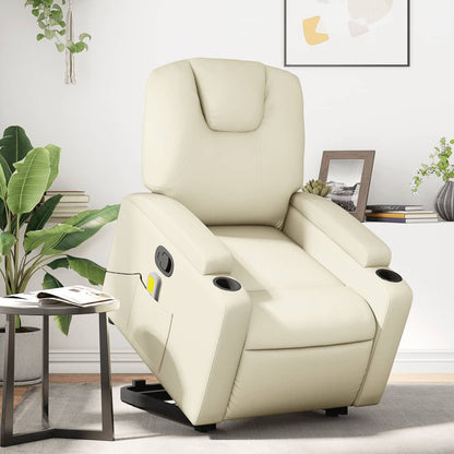 Stand Up Massage Recliner Chair Faux Leather