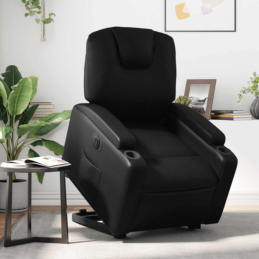 Stand Up Massage Recliner Chair Faux Leather