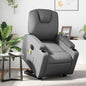 Stand Up Massage Recliner Chair Faux Leather