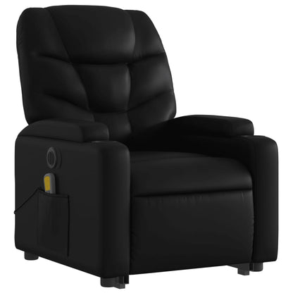 Electric Stand Up Massage Recliner Chair Faux Leather