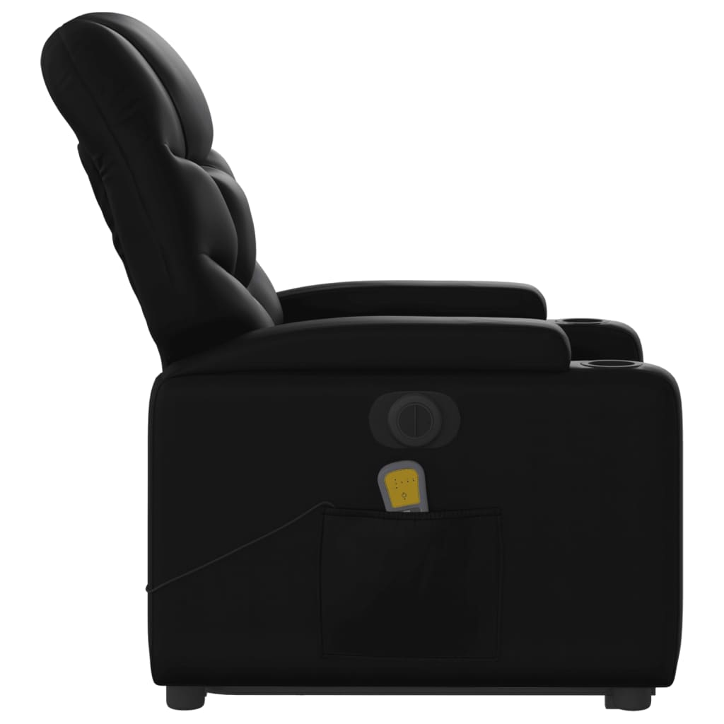 Electric Stand Up Massage Recliner Chair Faux Leather