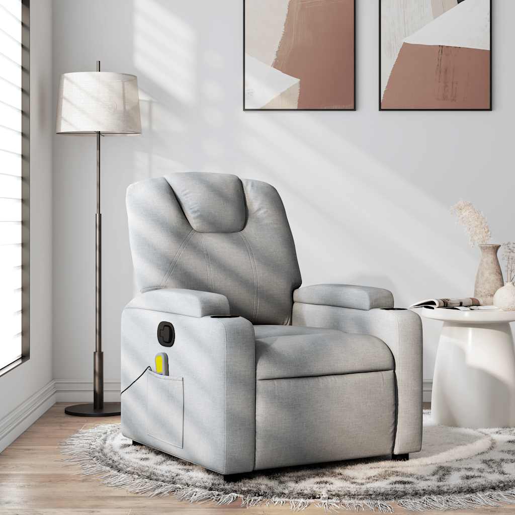 Massage Recliner Chair Fabric