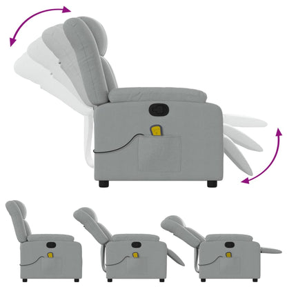 Massage Recliner Chair Fabric