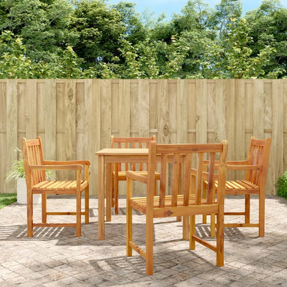Garden Chairs 2 Pcs Solid Acacia Wood