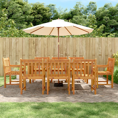 Garden Chairs 2 Pcs Solid Acacia Wood