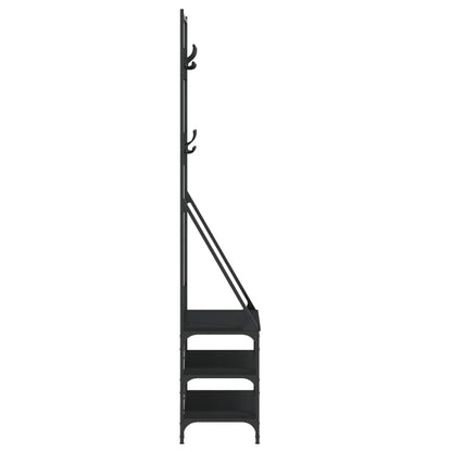 Clothes Rack With Shoe Storage