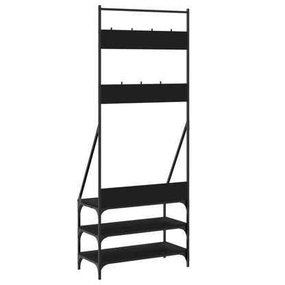 Clothes Rack With Shoe Storage