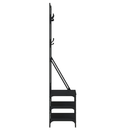 Clothes Rack With Shoe Storage