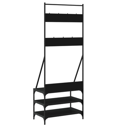 Clothes Rack With Shoe Storage