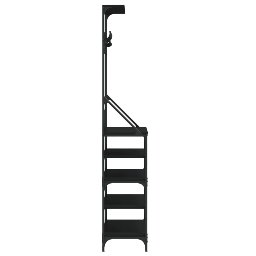 Clothes Rack With Shoe Storage