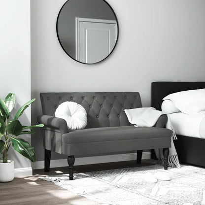 Bench With Backrest 120X62X75.5 Cm