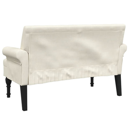 Bench With Backrest 120X62X75.5 Cm