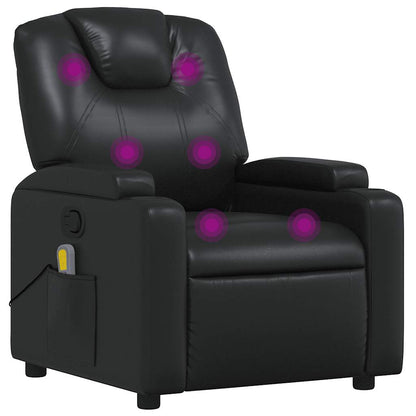 Massage Recliner Chair Faux Leather