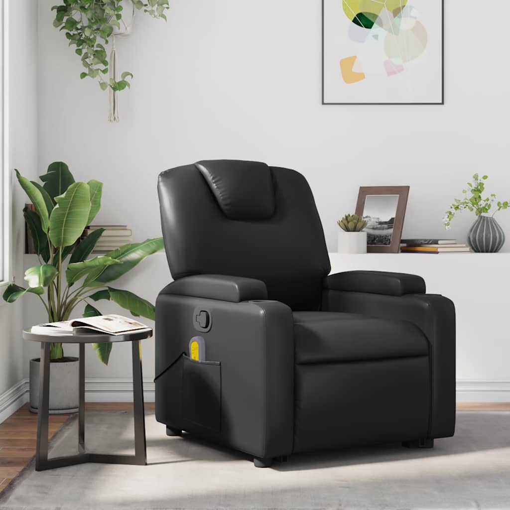 Massage Recliner Chair Faux Leather