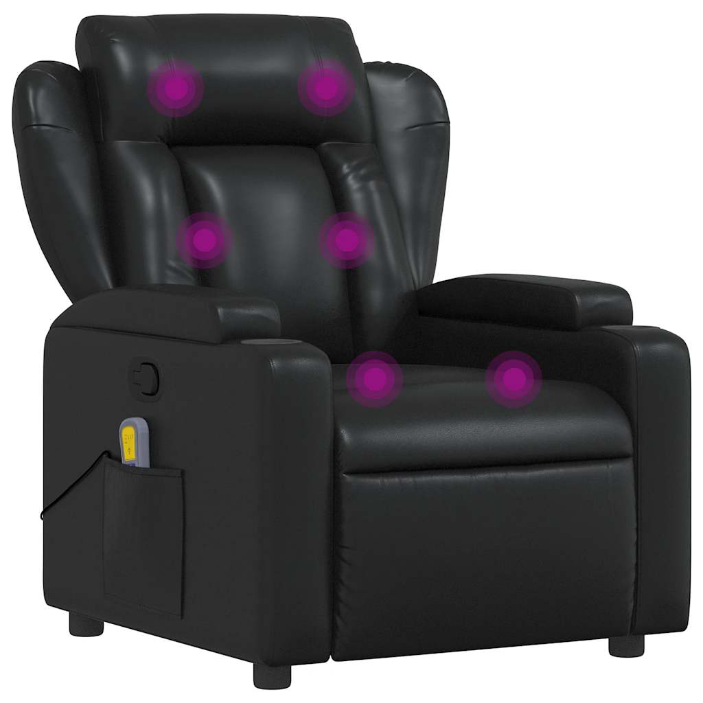 Massage Recliner Chair Faux Leather