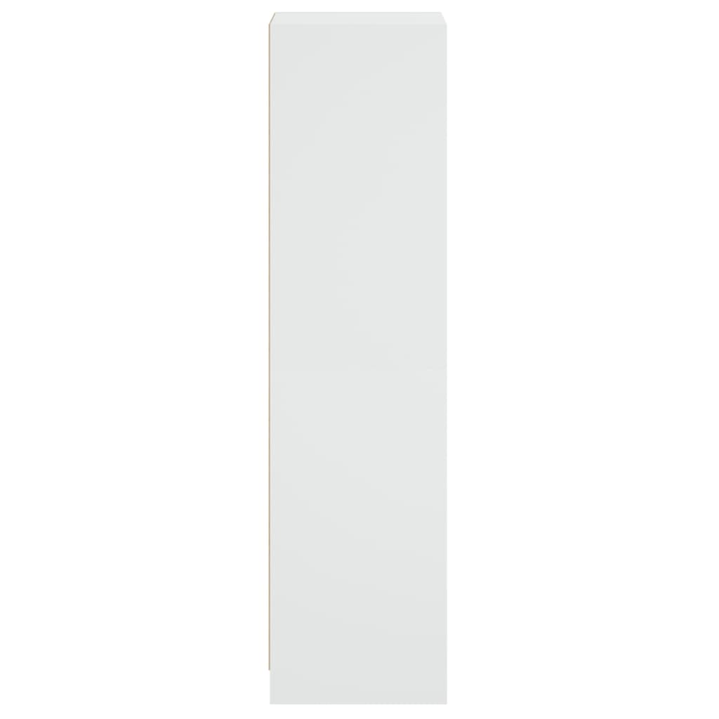 Highboard With Glass Doors 35X37X142 Cm