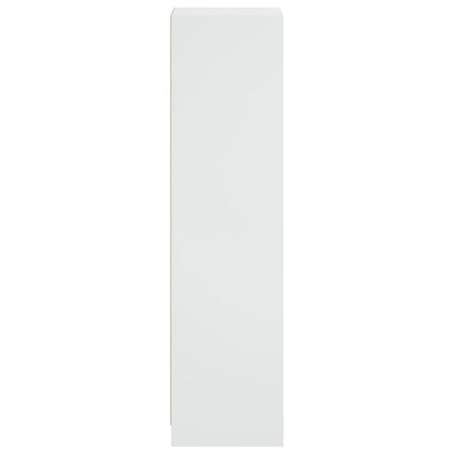 Highboard With Glass Doors 35X37X142 Cm
