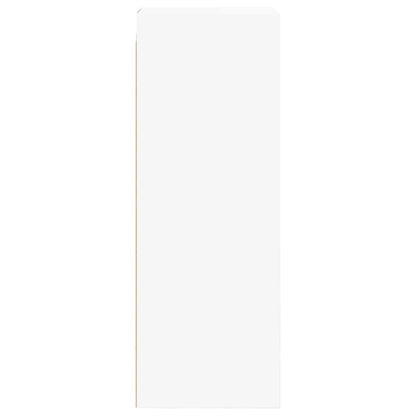 Wall Cabinet With Glass Doors 35X37X100 Cm