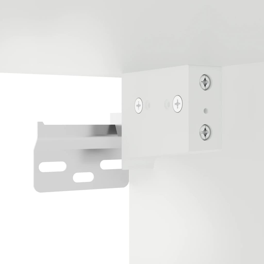 Wall Cabinets With Glass Doors 2 Pcs 68.5X37X35 Cm