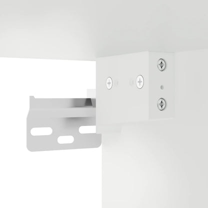 Wall Cabinets With Glass Doors 2 Pcs 68.5X37X35 Cm