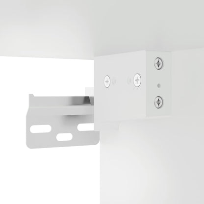 Wall Cabinet With Glass Doors 102X37X35 Cm