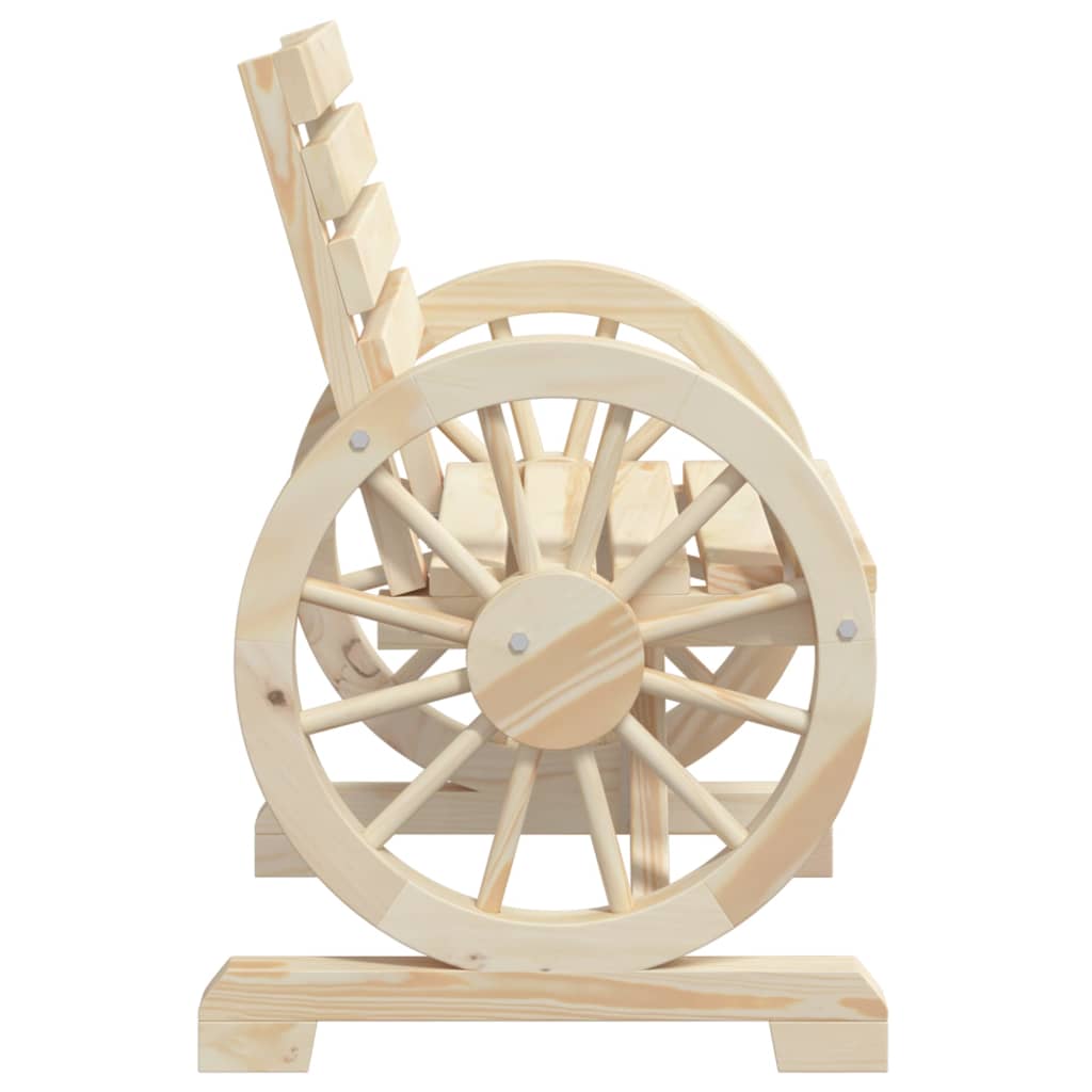 Garden Chairs 4 Pcs Solid Wood Fir