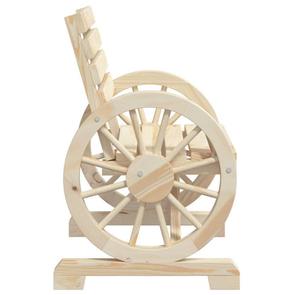 Garden Chairs 4 Pcs Solid Wood Fir