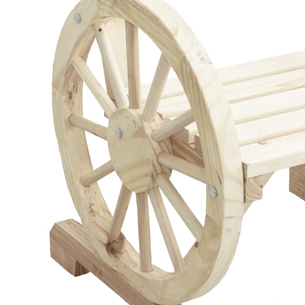 Garden Chairs 4 Pcs Solid Wood Fir