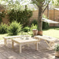 Garden Footstools 2 Pcs Solid Wood Fir
