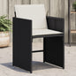 Garden Chairs With Cushions 4 Pcs Poly Rattan