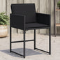 Garden Chairs With Cushions 4 Pcs Poly Rattan