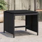 Garden Stools With Cushions 4 Pcs 41X41X36 Cm Poly Rattan