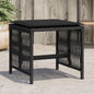 Garden Stools With Cushions 4 Pcs 41X41X36 Cm Poly Rattan