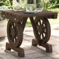 Garden Footstool 40X36.5X38.5 Cm Solid Wood Fir