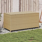 Garden Storage Box Poly Rattan