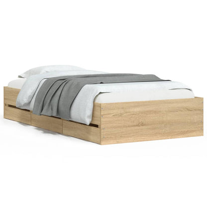 Bed Frame With Drawers Without Mattress
