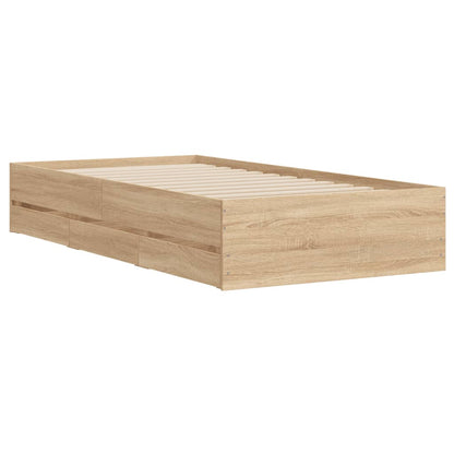 Bed Frame With Drawers Without Mattress