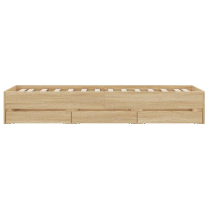 Bed Frame With Drawers Without Mattress