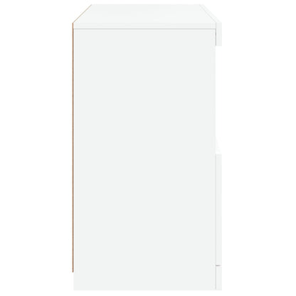 Sideboard With Led Lights 60X37X67 Cm
