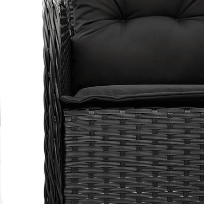 Garden Chairs With Cushions 2 Pcs Poly Rattan