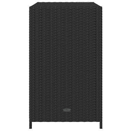 Garden Storage Cabinet 83X45X76 Cm Poly Rattan