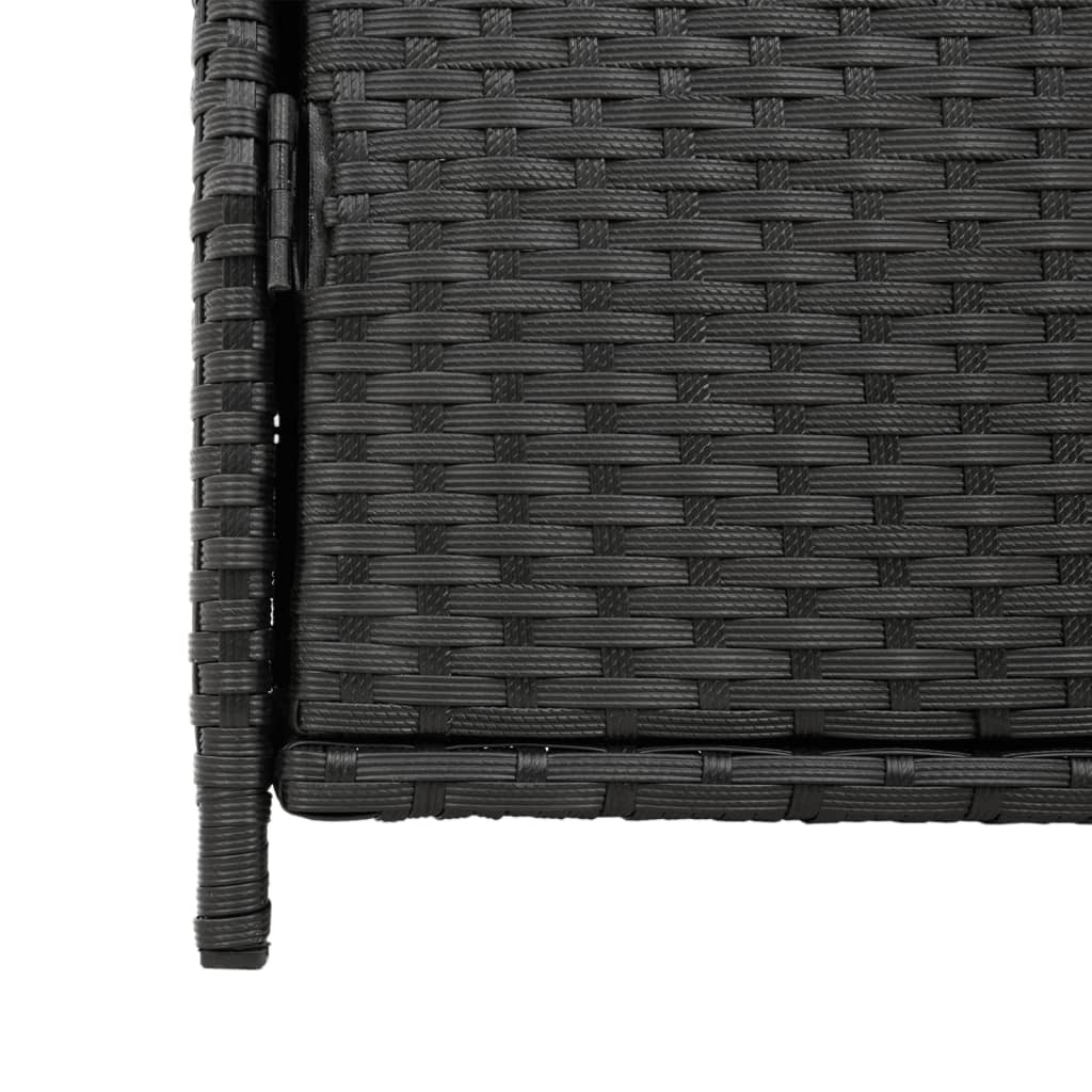 Garden Storage Cabinet 83X45X76 Cm Poly Rattan